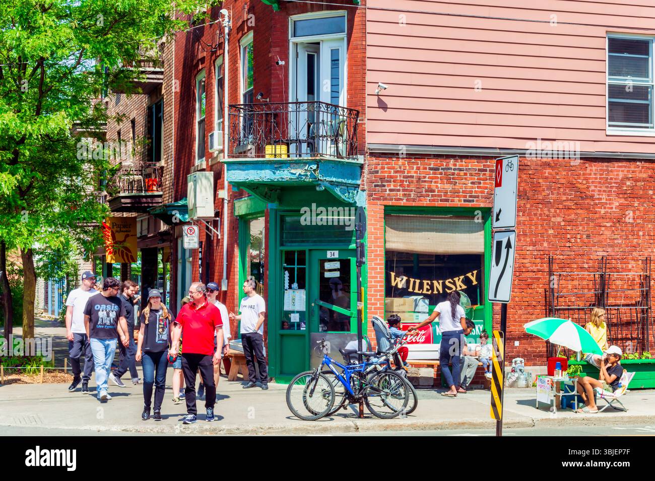 Welinsky's - banco pranzo in stile kosher Foto Stock
