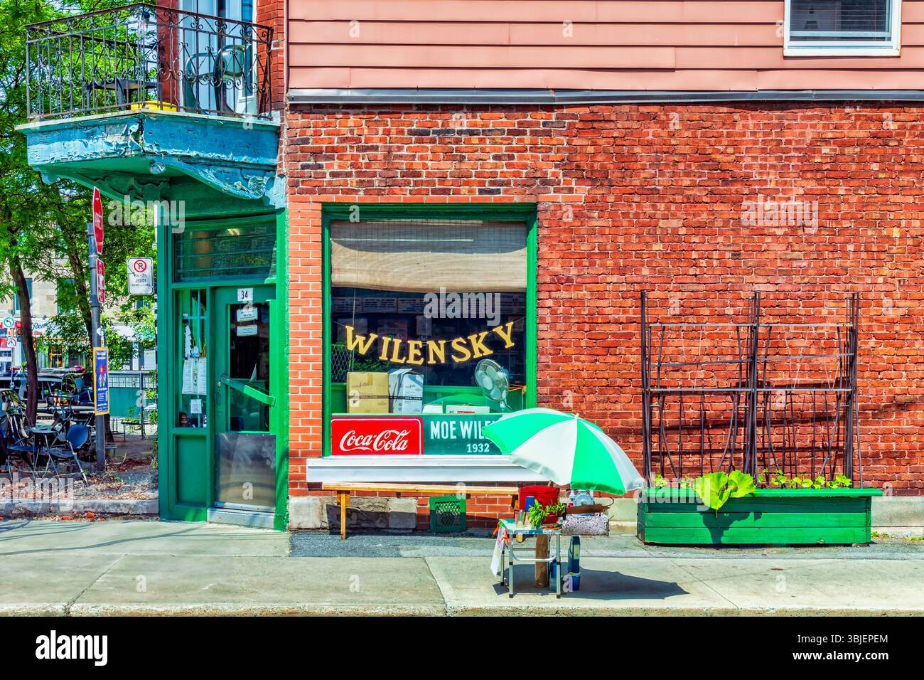 Welinsky's - banco pranzo in stile kosher Foto Stock