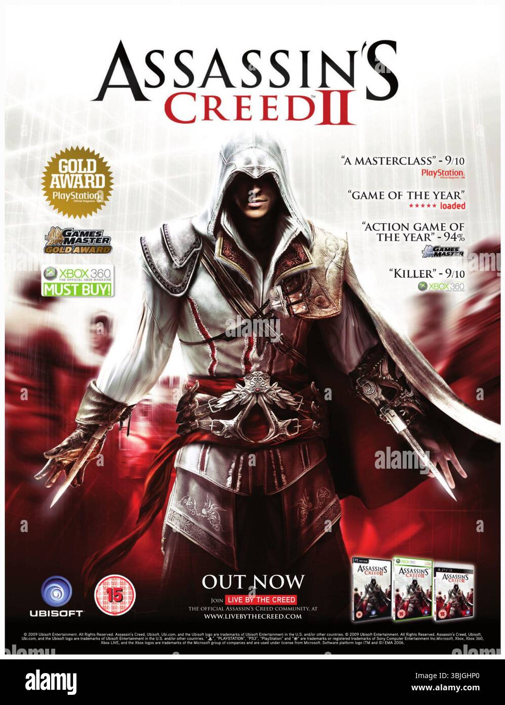 2009 Assassin's Creed II videogioco sviluppato da Ubisoft Montreal Foto Stock