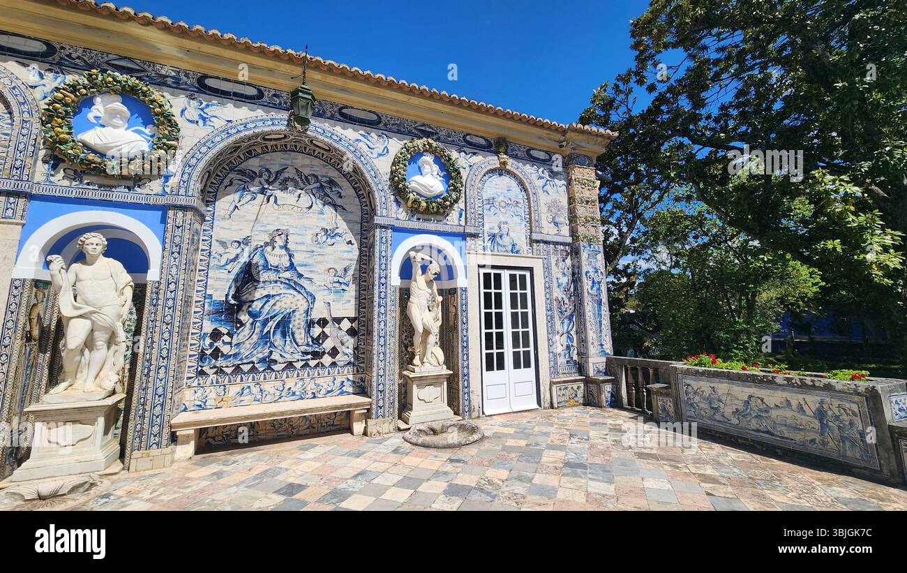 Lisbona Portogallo - Palazzo Fronteira Foto Stock