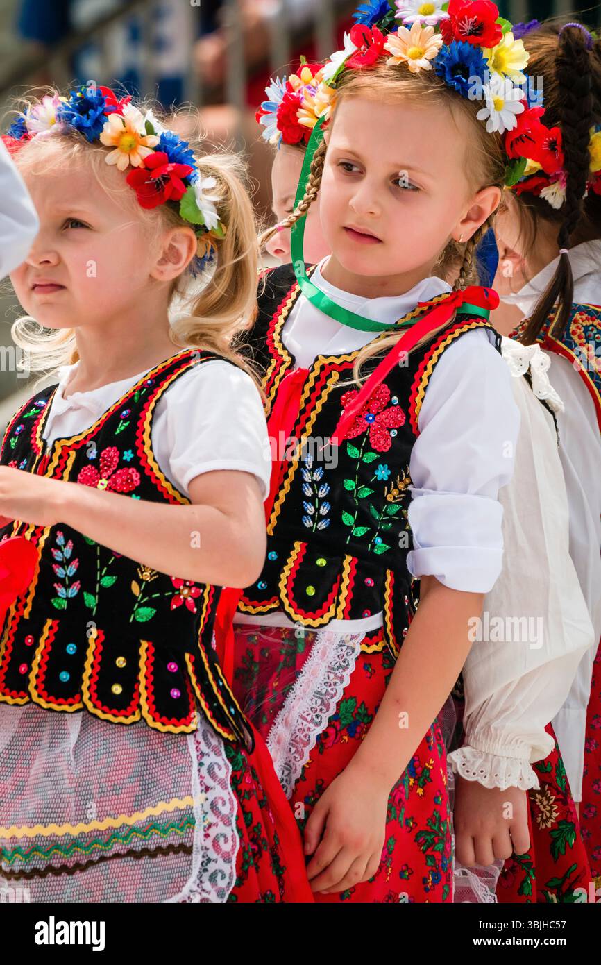 Little Poland Festival _ New Britain, Connecticut, USA Foto Stock