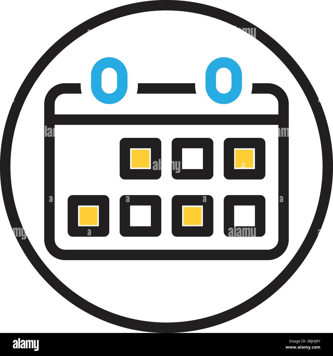 Icona per mese, periodo di tempo Illustrazione Vettoriale