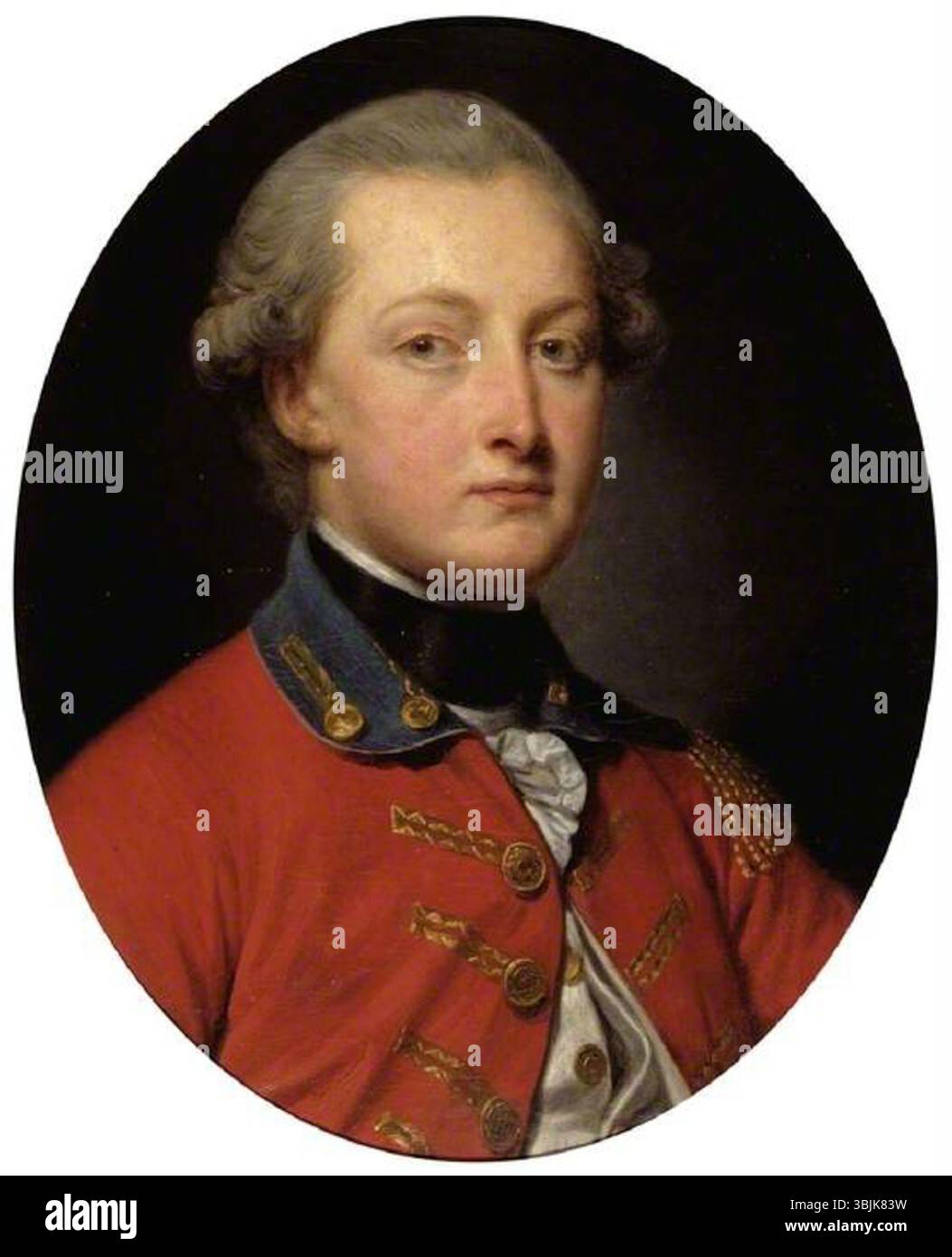 Greuze, Jean-Baptiste; George Augustus Herbert, undicesimo conte di Pembroke (1759-1827); The Fitzwilliam Museum; http://www.artuk.org/artworks/george-augustus-herbert-eleventh-earl-of-pembroke-17591827-5206 Foto Stock