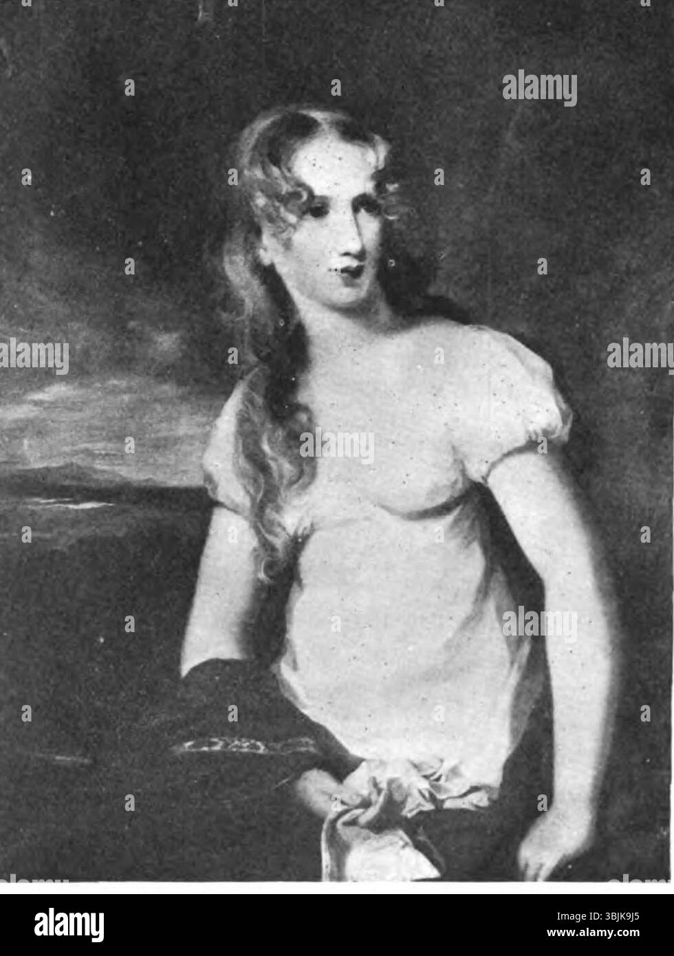 *Signora John Crathorne Montgomery* di Thomas Sully, dipinto nel 1815, è un ritratto di Elizabeth Henrietta Philips Montgomery. Sully la cattura in uno stile classico ed elegante, tipico della ritrattistica americana dei primi anni del XIX secolo. Foto Stock