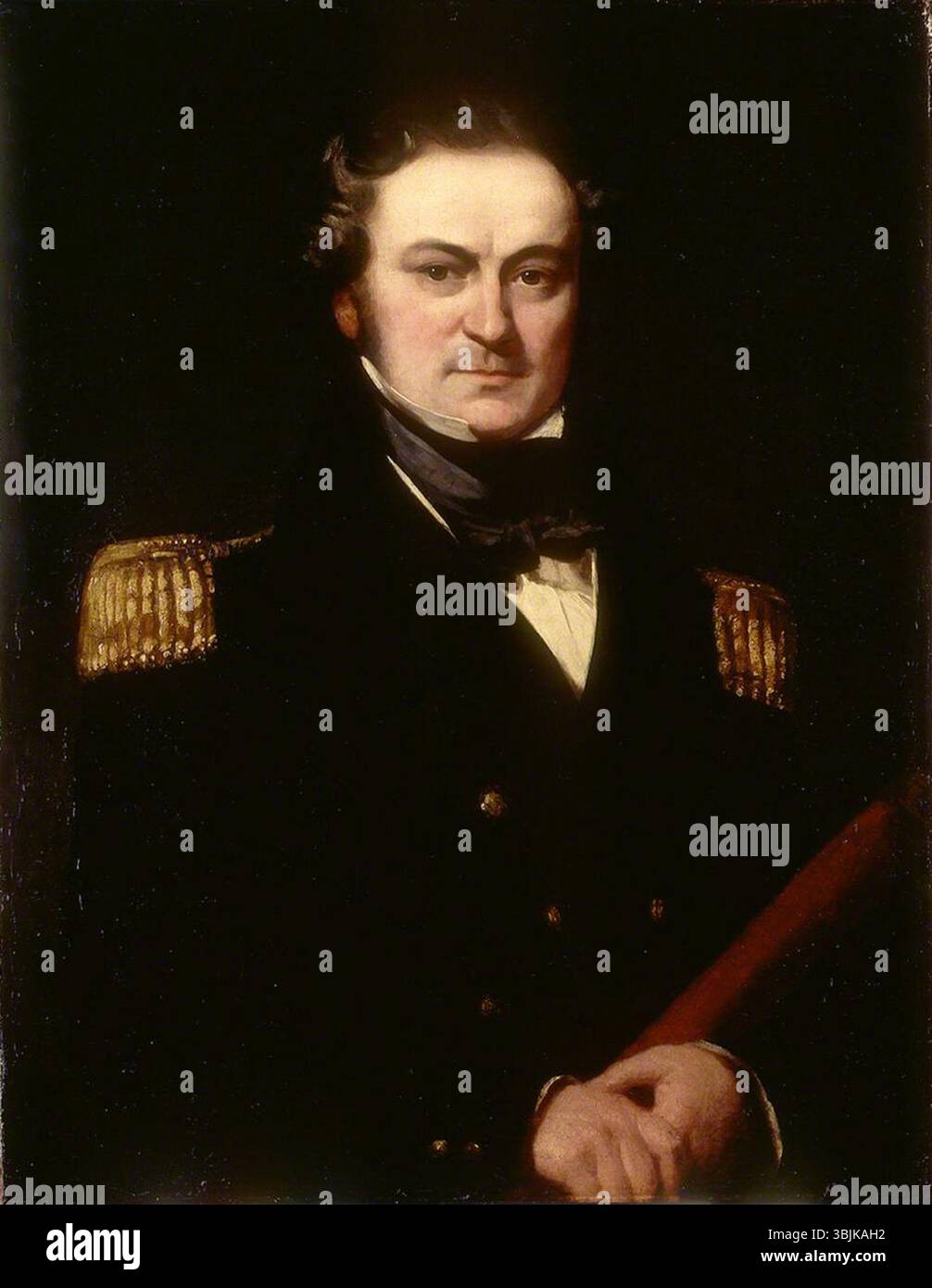 Skottowe, Charles; capitano Sir William Edward Parry (1790-1855); National Maritime Museum; http://www.artuk.org/artworks/captain-sir-william-edward-parry-17901855-175632 Foto Stock