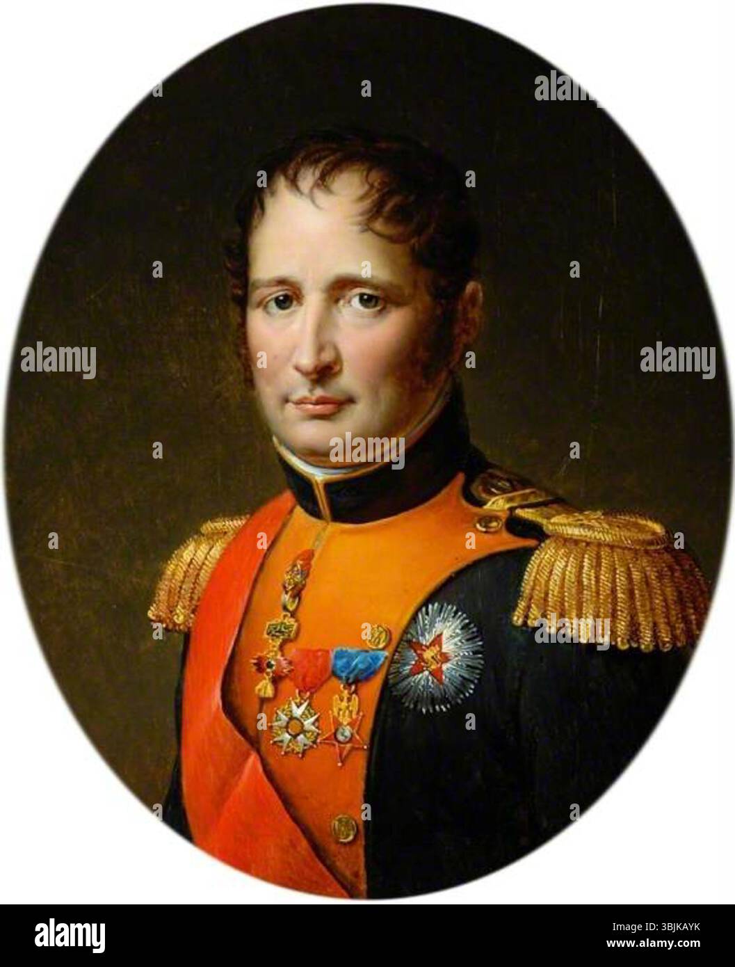 Kinsoen, Francois Joseph; Joseph Bonaparte (1768-1844), re di Spagna; il Museo Bowes; http://www.artuk.org/artworks/joseph-bonaparte-17681844-king-of-spain-44546 Foto Stock
