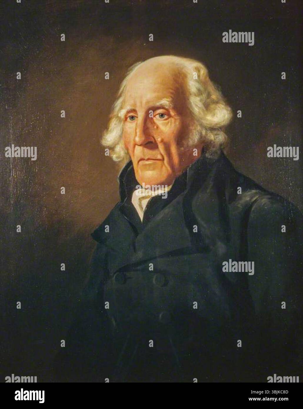 Skirving, Archibald; Reverendo Alexander Carlyle (1722-1805), Divine and Pamphleteer; National Galleries of Scotland; http://www.artuk.org/artworks/reverend-alexander-carlyle-17221805-divine-and-pamphleteer-213216 Foto Stock
