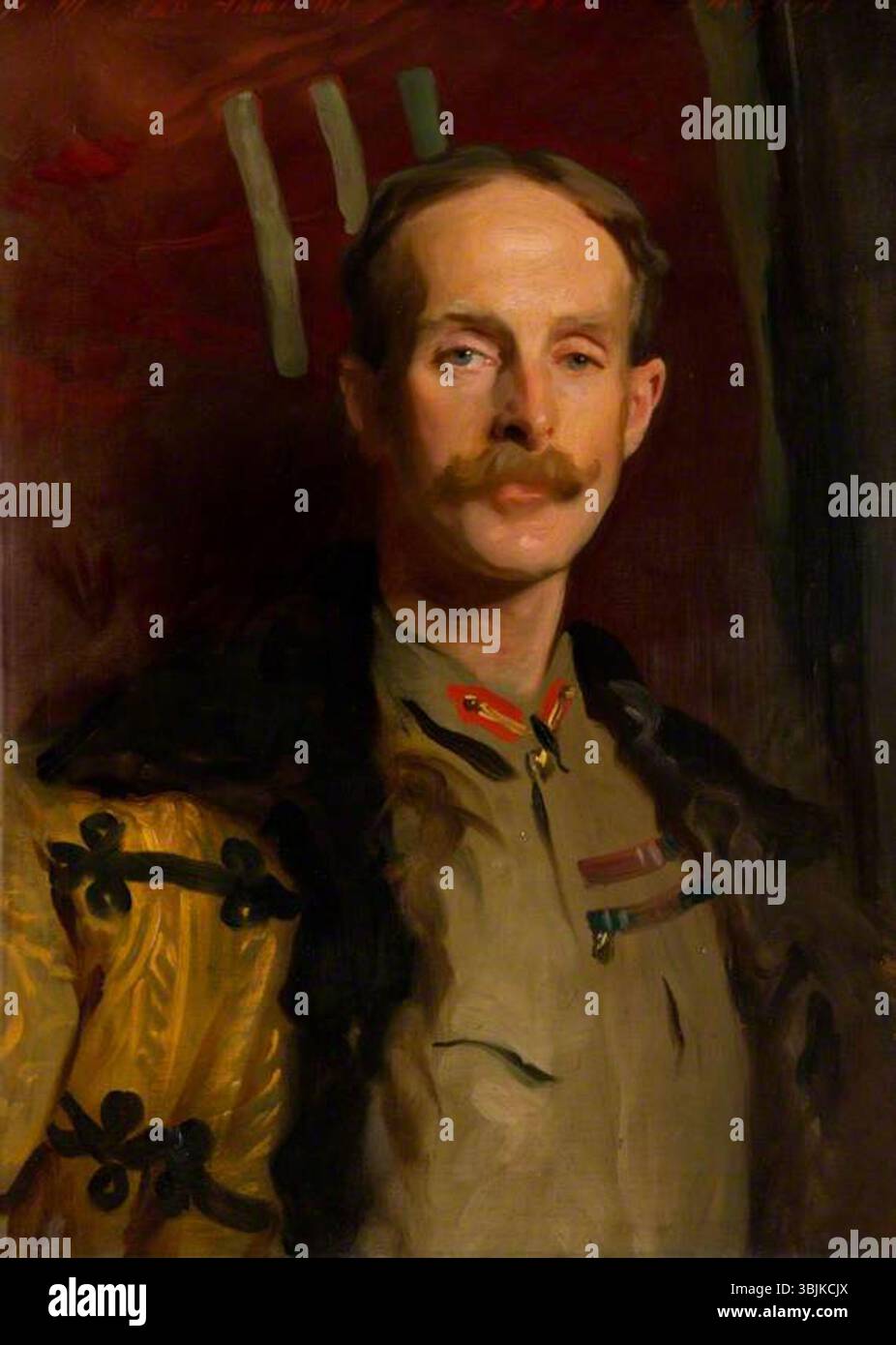 Sargent, John Singer; generale Sir Ian Standish Monteith Hamilton (1853-1947), soldato: Come comandante della 3rd Brigade, Tirah Field Force; National Galleries of Scotland; http://www.artuk.org/artworks/general-sir-ian-standish-monteith-hamilton-18531947-soldier-as-commander-of-the-3rd-brigade-tirah-field-force-213164 Foto Stock
