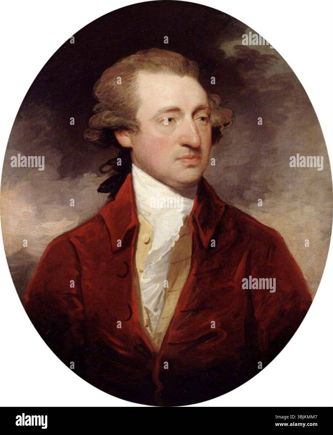 Stuart, Gilbert; Sir John Hort (1735-1807), i BT; National Trust, Saltram; http://www.artuk.org/artworks/sir-john-hort-17351807-1st-bt-101507 Foto Stock