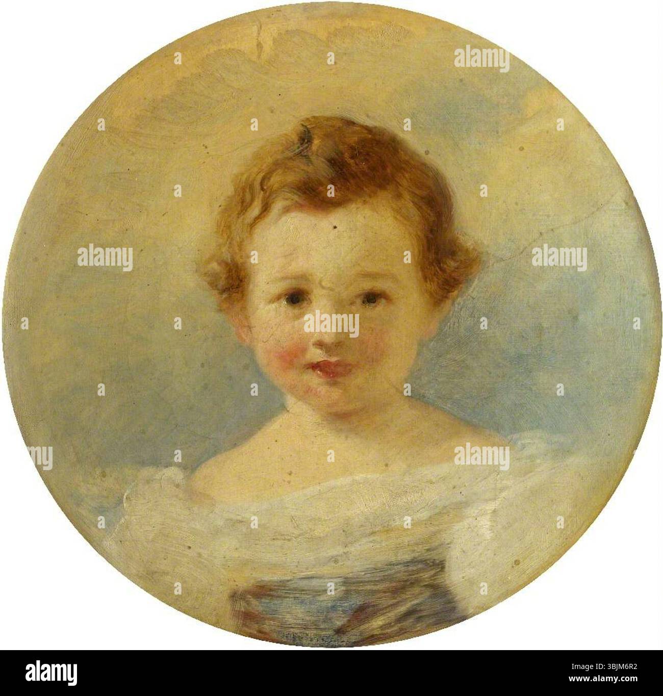 Phillip, John; Anthony Gibbs (1841-1907), 3 anni; National Trust, Tyntesfield; http://www.artuk.org/artworks/anthony-gibbs-18411907-aged-3-100817 Foto Stock