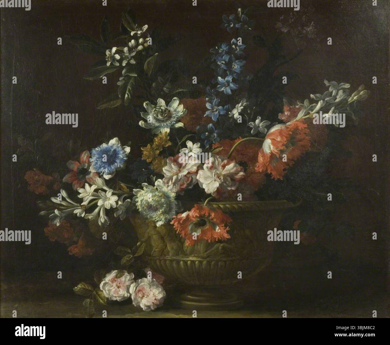 Monnoyer, Jean-Baptiste; pezzo di fiori; musei, gallerie e archivi di Bristol; http://www.artuk.org/artworks/flower-piece-188802 Foto Stock