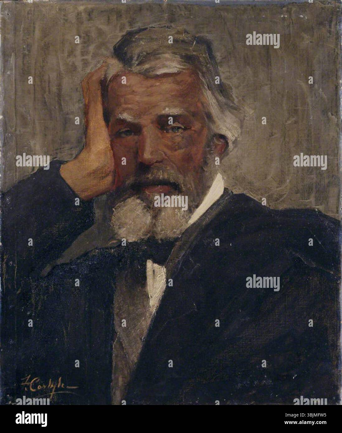 Carlyle, Firenze; Thomas Carlyle (1795-1881); National Trust, Carlyle's House; http://www.artuk.org/artworks/thomas-carlyle-17951881-218848 Foto Stock