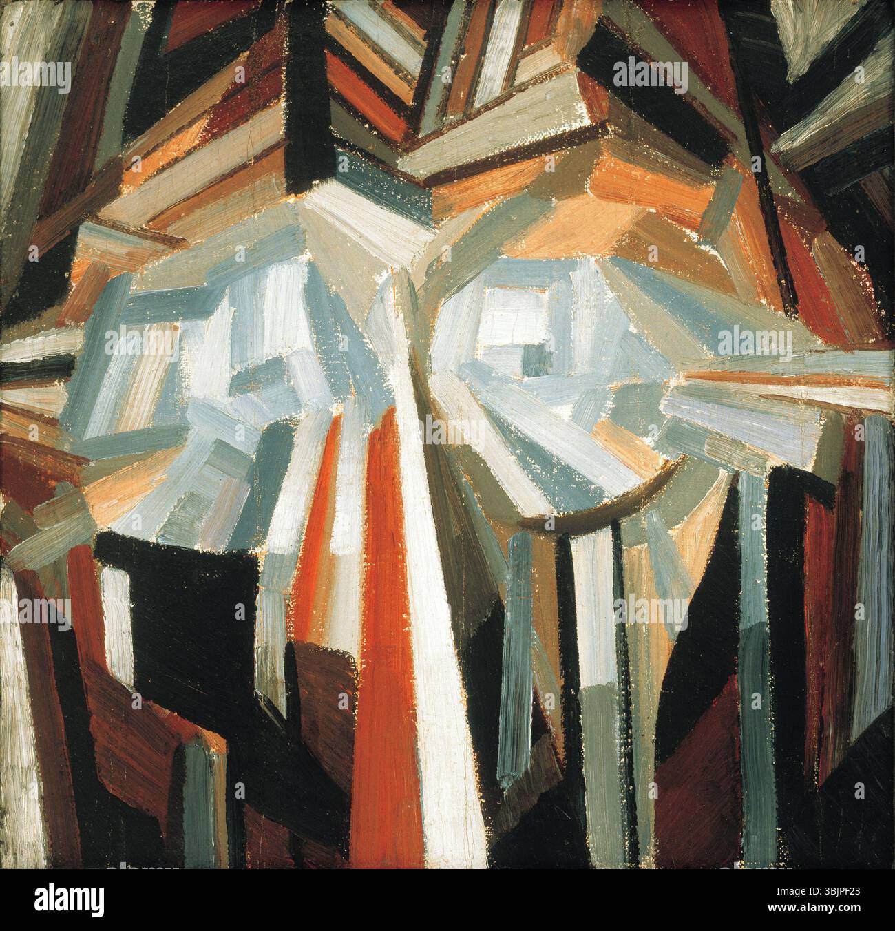 Scanner a colori Imacon. Crea una riproduzione accessibile e di qualità di una pubblicazione di un'opera d'arte nella Albright-Knox Art Gallery fine Art Collection. Foto Stock