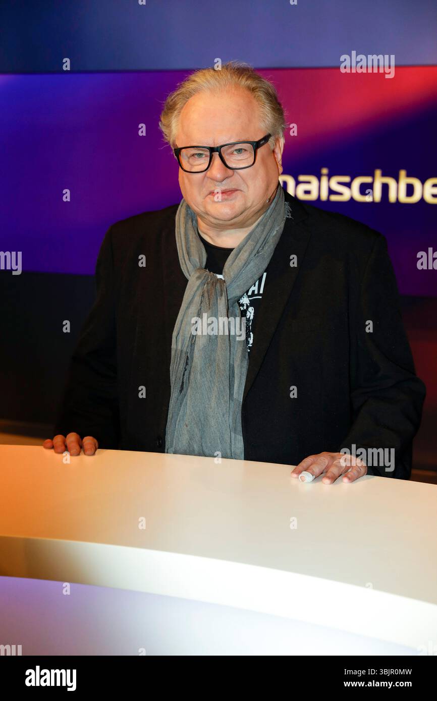 Heinz Rudolf Kunze in der ARD-Talkshow 'maischberger' im WDR Studio B. Köln, 28.11.2023 Foto Stock