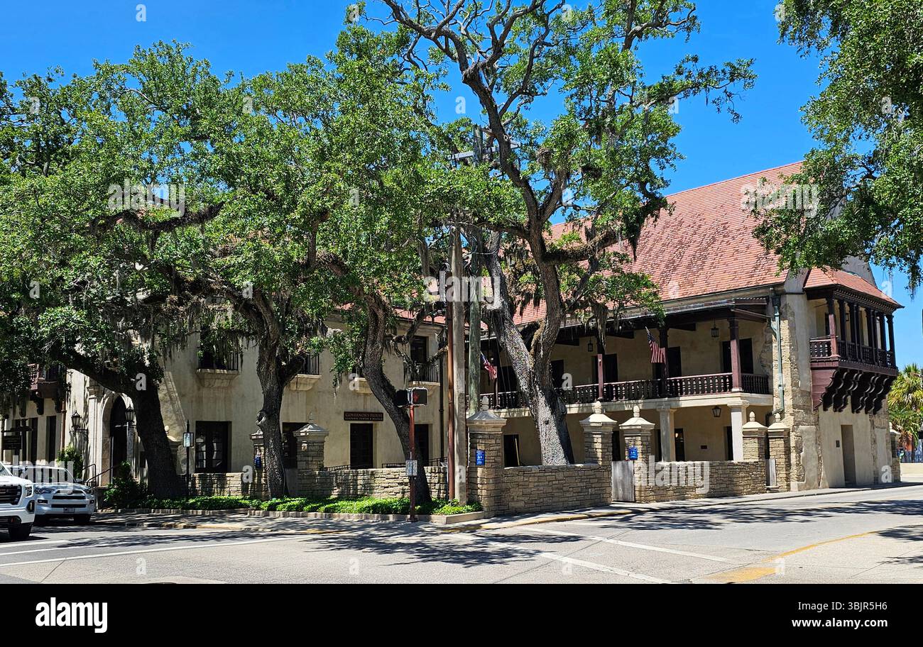 Government House, St Augustine, nota anche come Governors House - Immagine stock catturata con smartphone