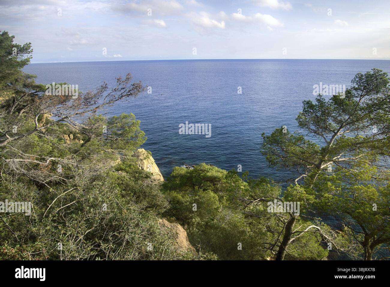 Paesaggio mediterraneo Foto Stock