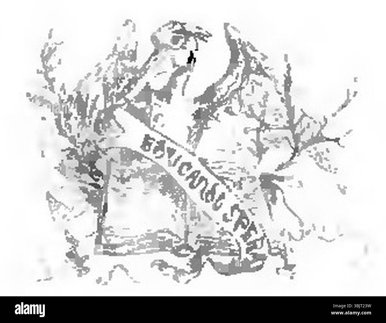 L'astronomo Giuseppe Piazzi (pagina 10 raccolto). Foto Stock