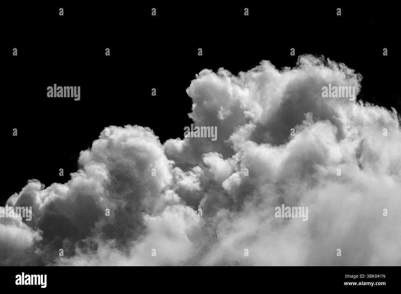 Bellissimo sfondo cielo colorato con nuvole Foto Stock