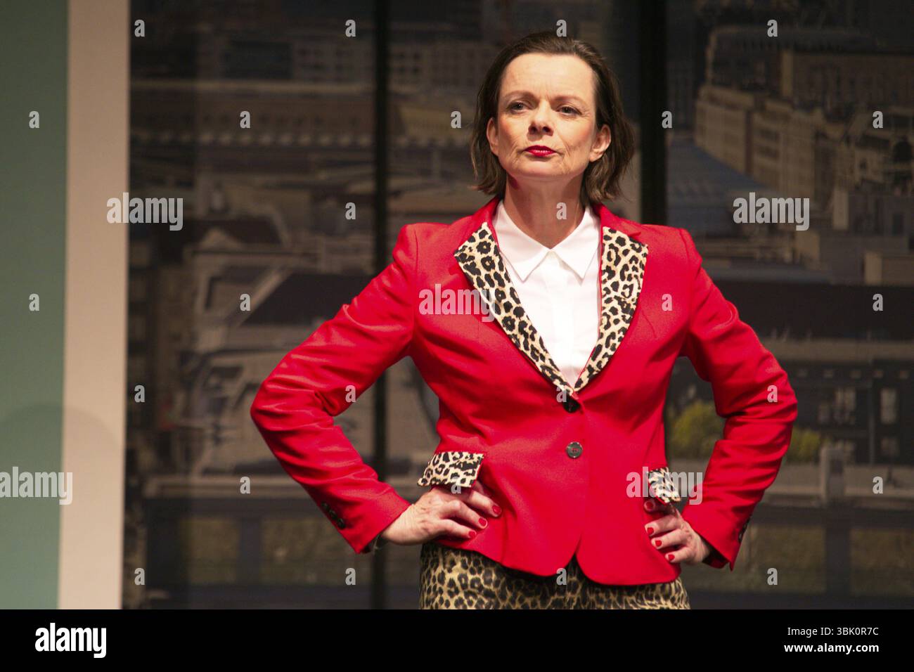 Katrin Schwingel - Dorothee, Mordskolleginnen, prova fotografica su 16.06.2025 al Berliner Kriminal Theater di Berlino, prima: 06.07.2025 al Lak Foto Stock