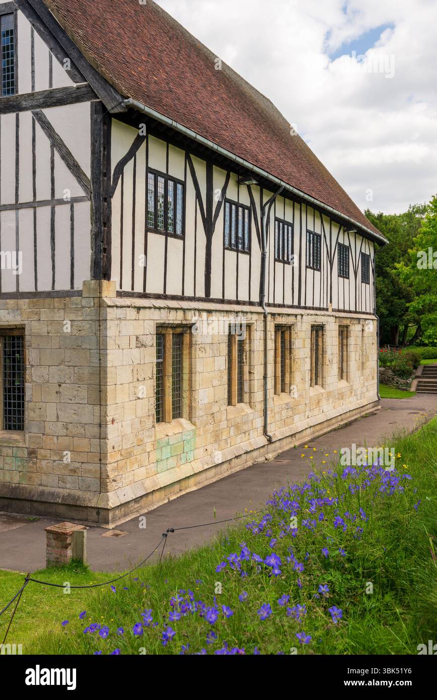 L'Hospitum nei giardini del York Museum's Gardens, una popolare location per matrimoni Foto Stock