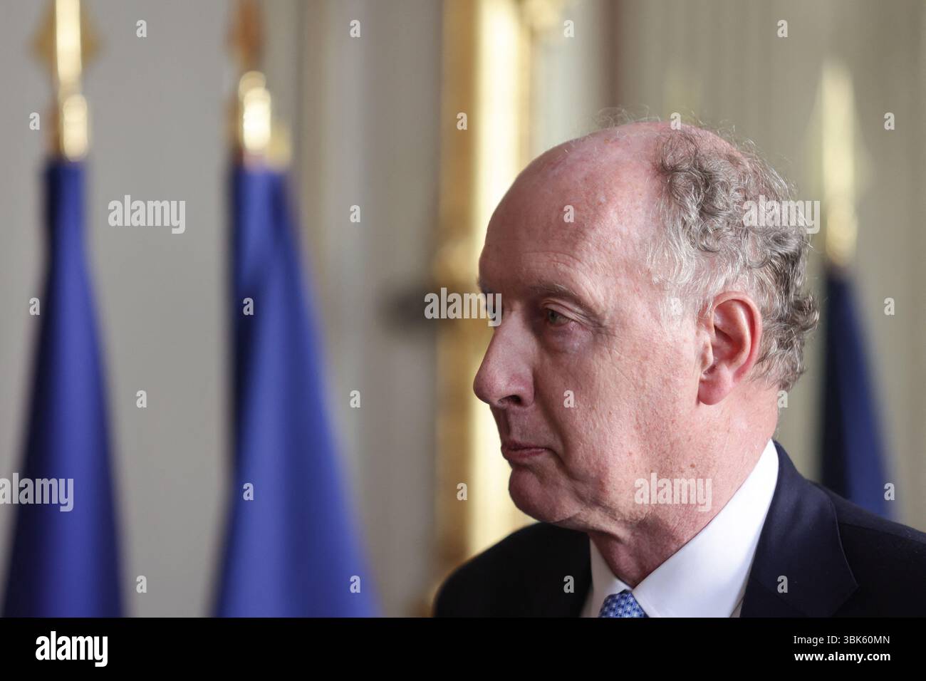 Parigi, Francia. 18 giugno 2025. Yves de Gaulle - Rachida dati, Ministro della Cultura - inaugurazione della presentazione del manoscritto dell'appello del generale de Gaulle del 18 giugno presso l'Archivio Nazionale il 18 giugno 2025 a Parigi, Francia. Foto di Nasser Berzane/ABACAPRESS.COM credito: Abaca Press/Alamy Live News Foto Stock