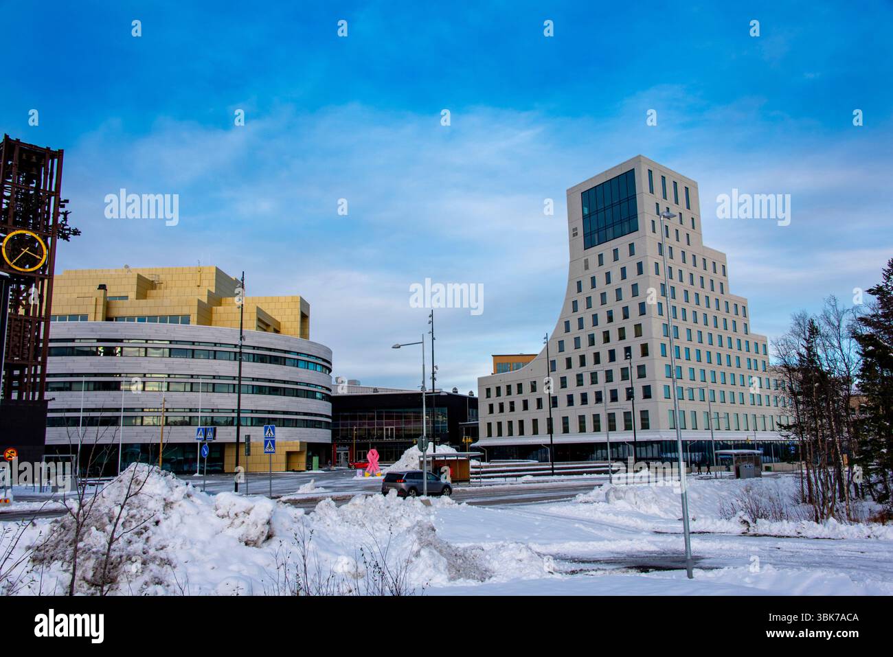 Città di Kiruna - Svezia Foto Stock