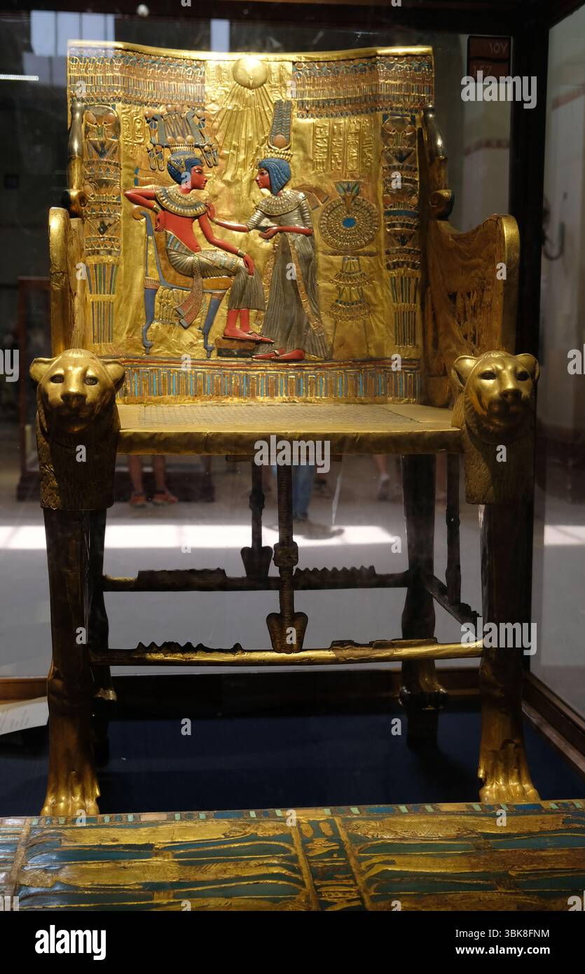 Museo Egizio, Cairo, Egitto Foto Stock