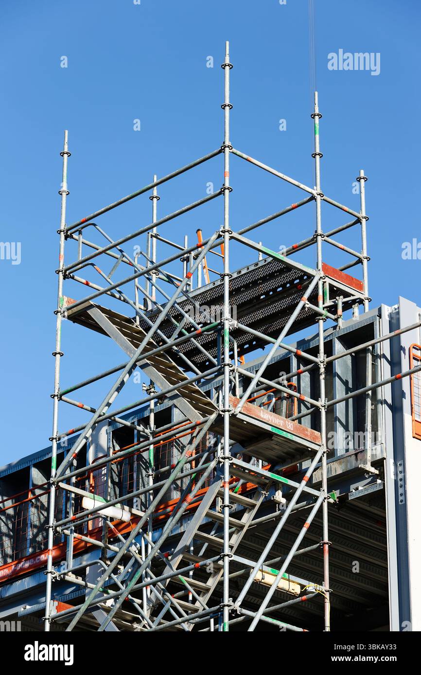 Centro amministrativo Radcliffe, sito di costruzione a radcliffe Greater manchester, regno unito Foto Stock
