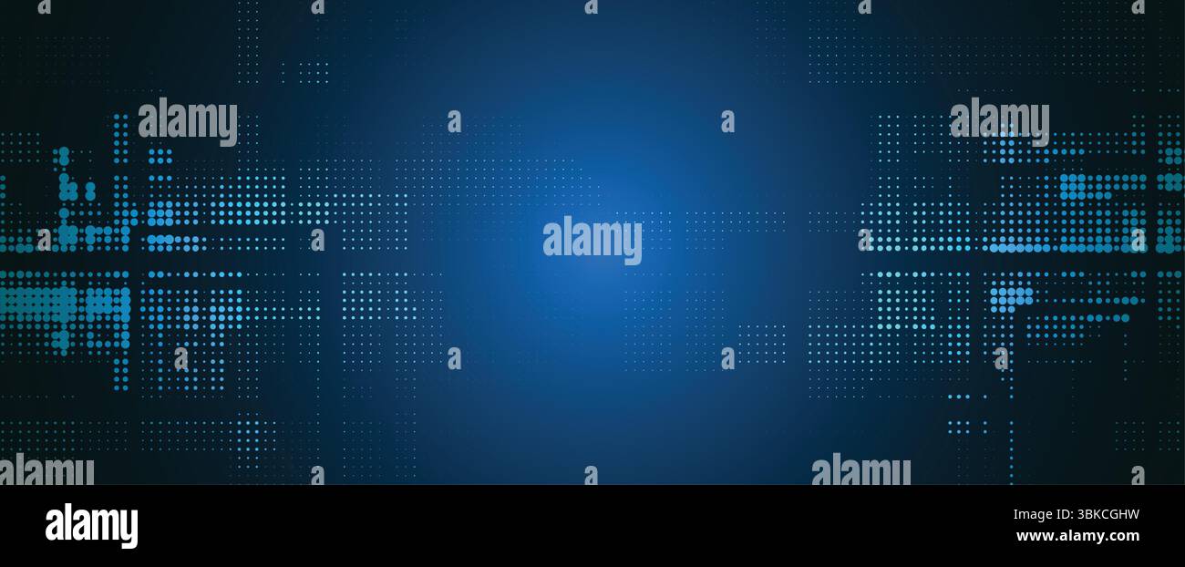 Tecnologia astratta esagono e poligono sfondo per presentazione e altri progetti Illustrazione Vettoriale