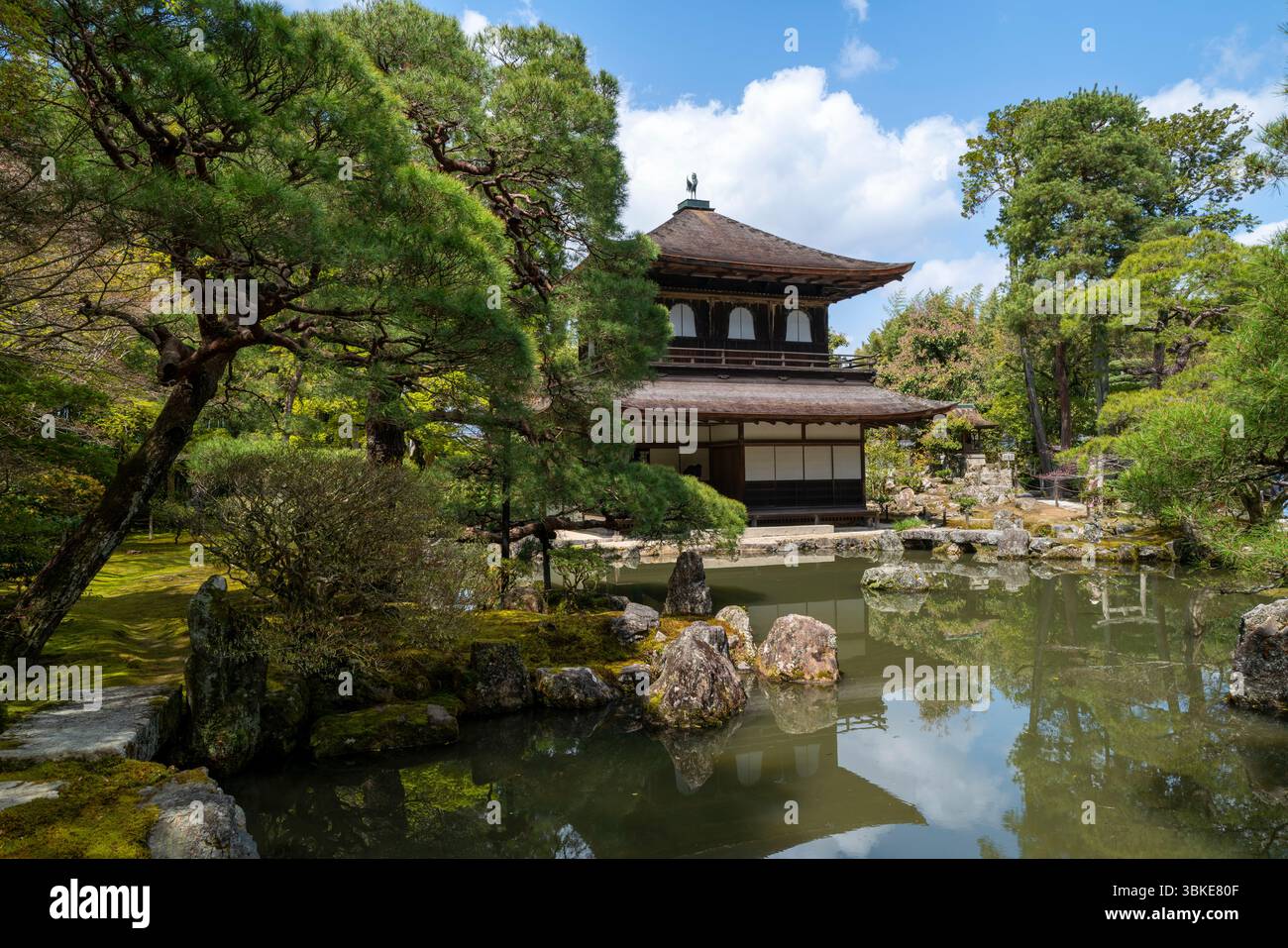 Ginkakuji, la pagoda d'argento di Kyoto, Foto Stock