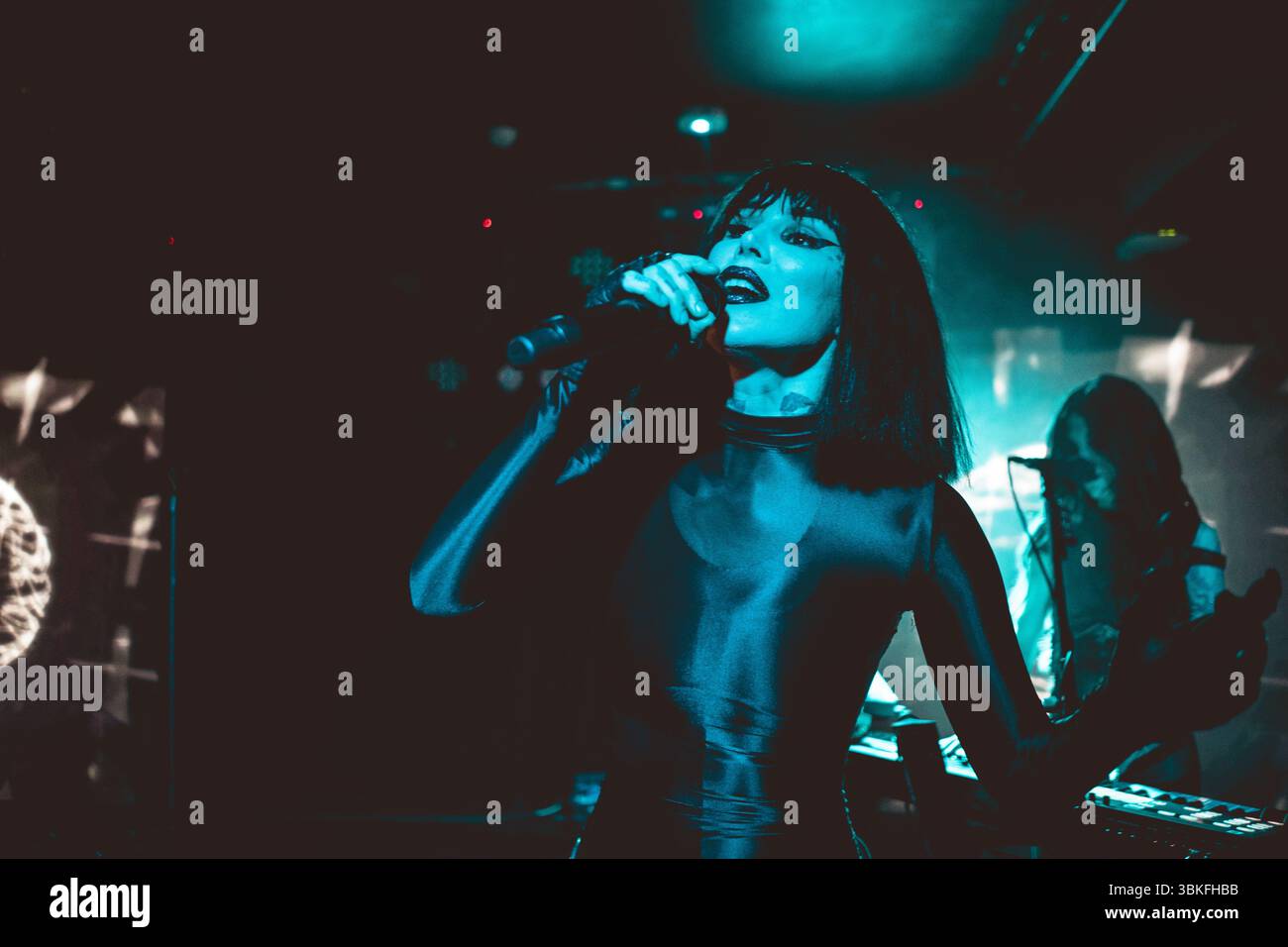 Kat Von D dal vivo al Club Academy, Manchester 20.06.2025 Foto Stock