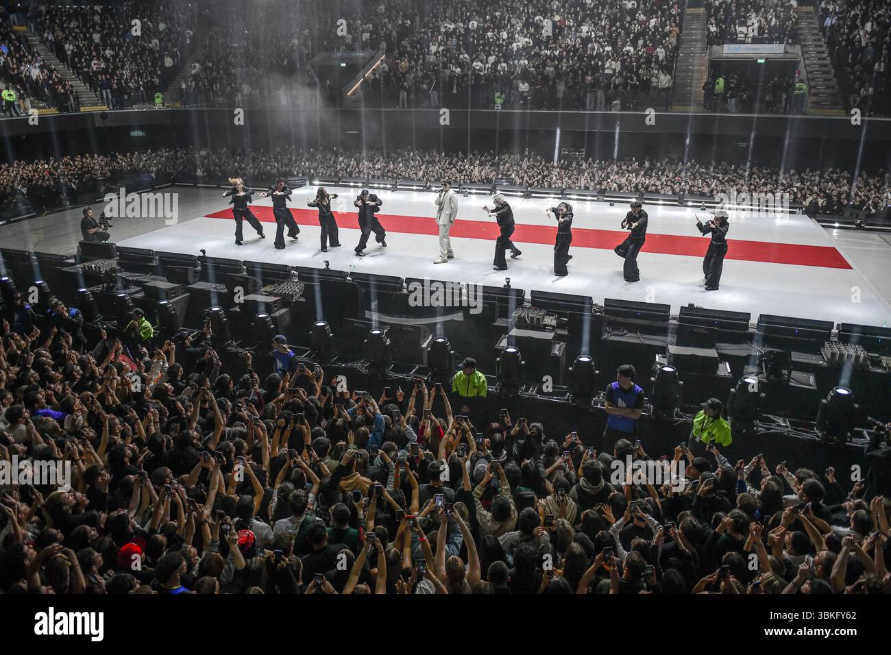 Buenos Aires (20 giugno 2025). Il cantante spagnolo Quevedo. Buenas Noches Latam Tour 2025. Movistar Arena Argentina. Crediti: Mariano Garcia/Alamy Live News Foto Stock