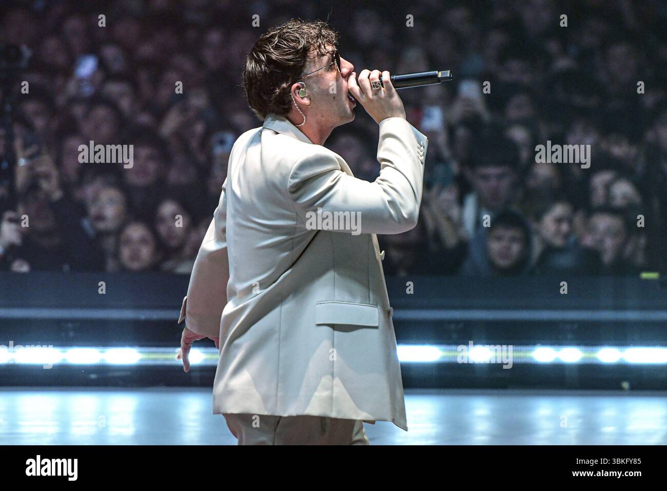 Buenos Aires (20 giugno 2025). Il cantante spagnolo Quevedo. Buenas Noches Latam Tour 2025. Movistar Arena Argentina. Crediti: Mariano Garcia/Alamy Live News Foto Stock