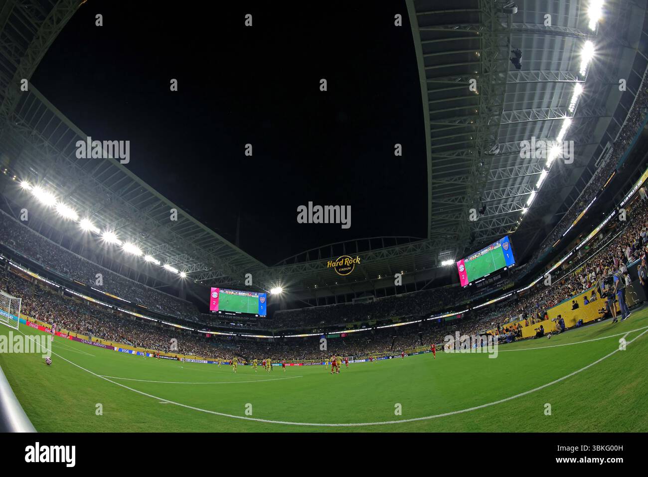 Miami, Stati Uniti. 21 giugno 2025. Hard Rock Stadium Vista dell'Hard Rock Stadium, durante la partita tra Bayern Monaco e Boca Juniors, per il secondo round del gruppo C della Coppa del mondo FIFA Club 2025, questo venerdì 20. 30761 (Heuler Andrey/SPP) credito: SPP Sport Press Photo. /Alamy Live News Foto Stock