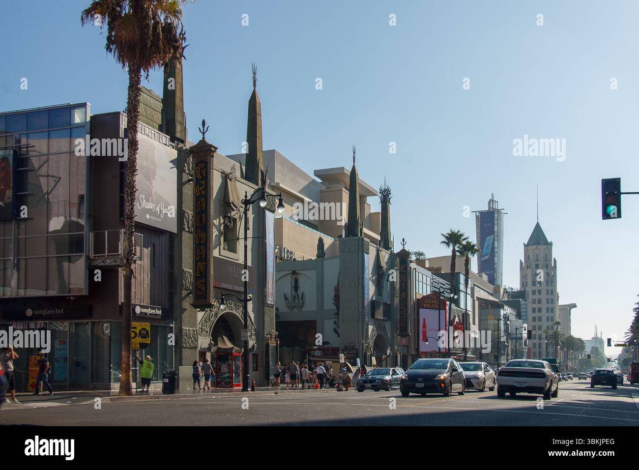 Il TCL Chinese Theater presso Hollywood Boulevard, Hollywood. Los Angeles, CALIFORNIA, Stati Uniti Foto Stock