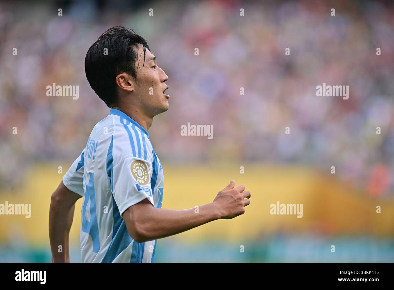 NEW JERSEY (NY), 06/21/2025 - CLUB WORLD CUP/FLUMINENSE X ULSAN HD (KOR) - Jinhyun da Ulsan HD (KOR) , durante la partita tra FLUMINENSE X ULSAN HD (KOR), valida per il secondo round della fase a gironi della Coppa del mondo FIFA Club 2025, tenutasi al MetLife Stadium di New York, nel pomeriggio di sabato 21. (Foto: Eduardo Carmim/Alamy Live News) Foto Stock
