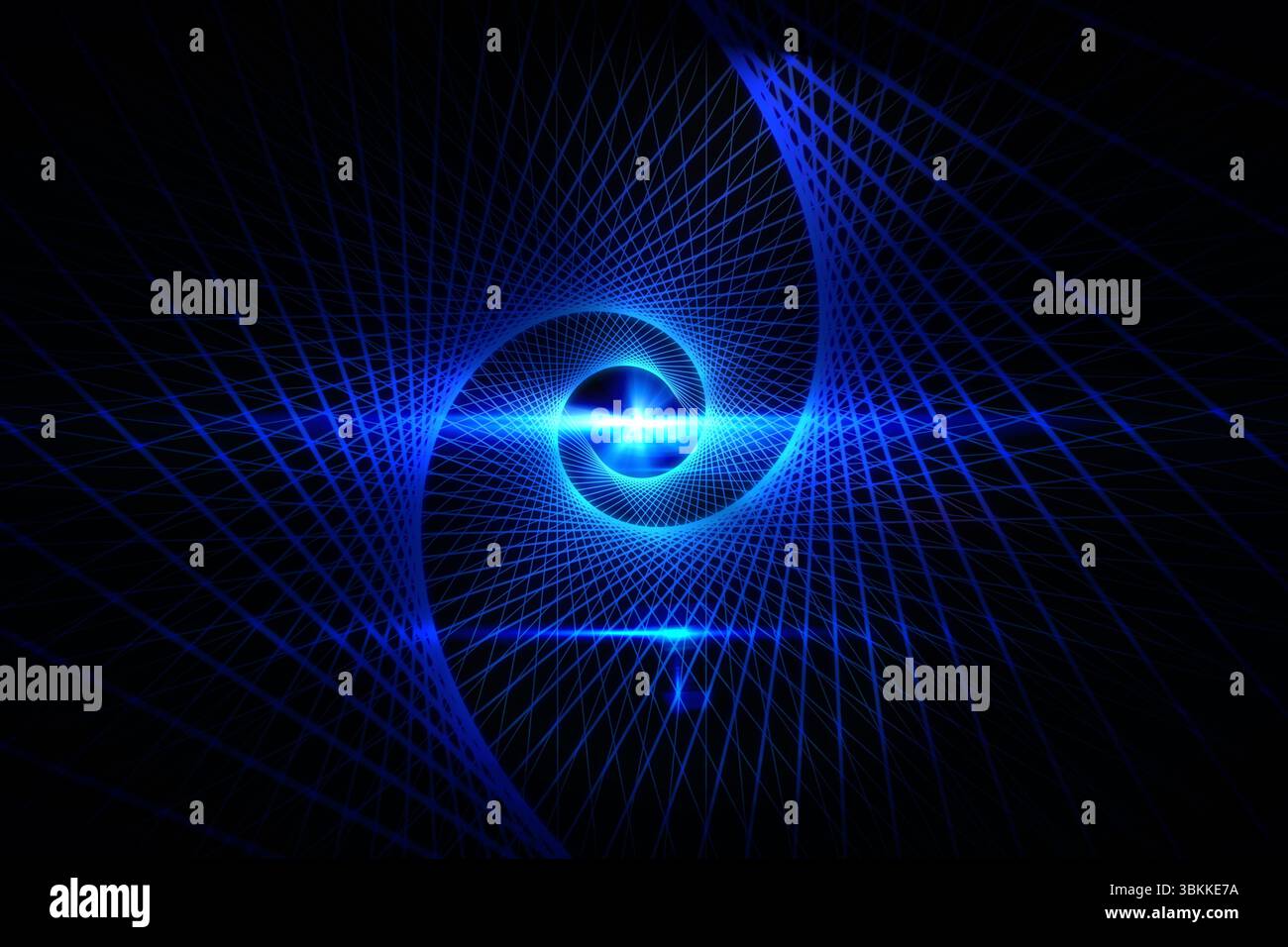 Sfondo blu nero brillante Foto Stock