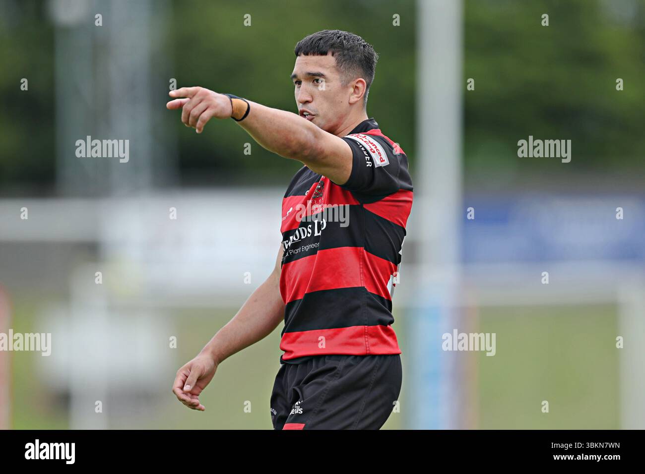 Tee Ritson dei Barrow Raiders durante la partita del Betfred Championship Hunslet RLFC vs Barrow Raiders al South Leeds Stadium, Leeds, Regno Unito, 22 giugno 2025 (foto di Sam Eaden/News Images) a Leeds, Regno Unito il 6/22/2025. (Foto di Sam Eaden/News Images/Sipa USA) Foto Stock