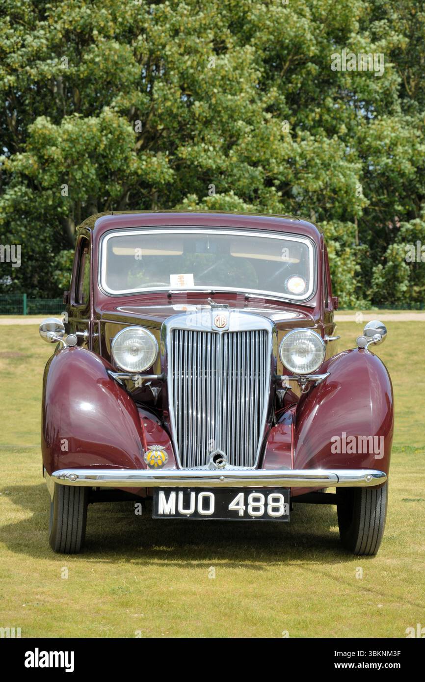 Berlina Morris Y Type 4 porte, design classico anni '1930 Foto Stock