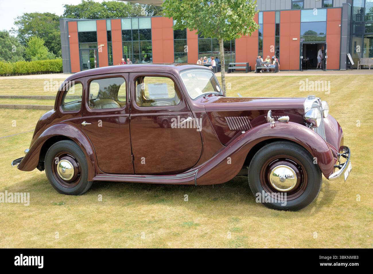 Berlina Morris Y Type 4 porte, design classico anni '1930 Foto Stock