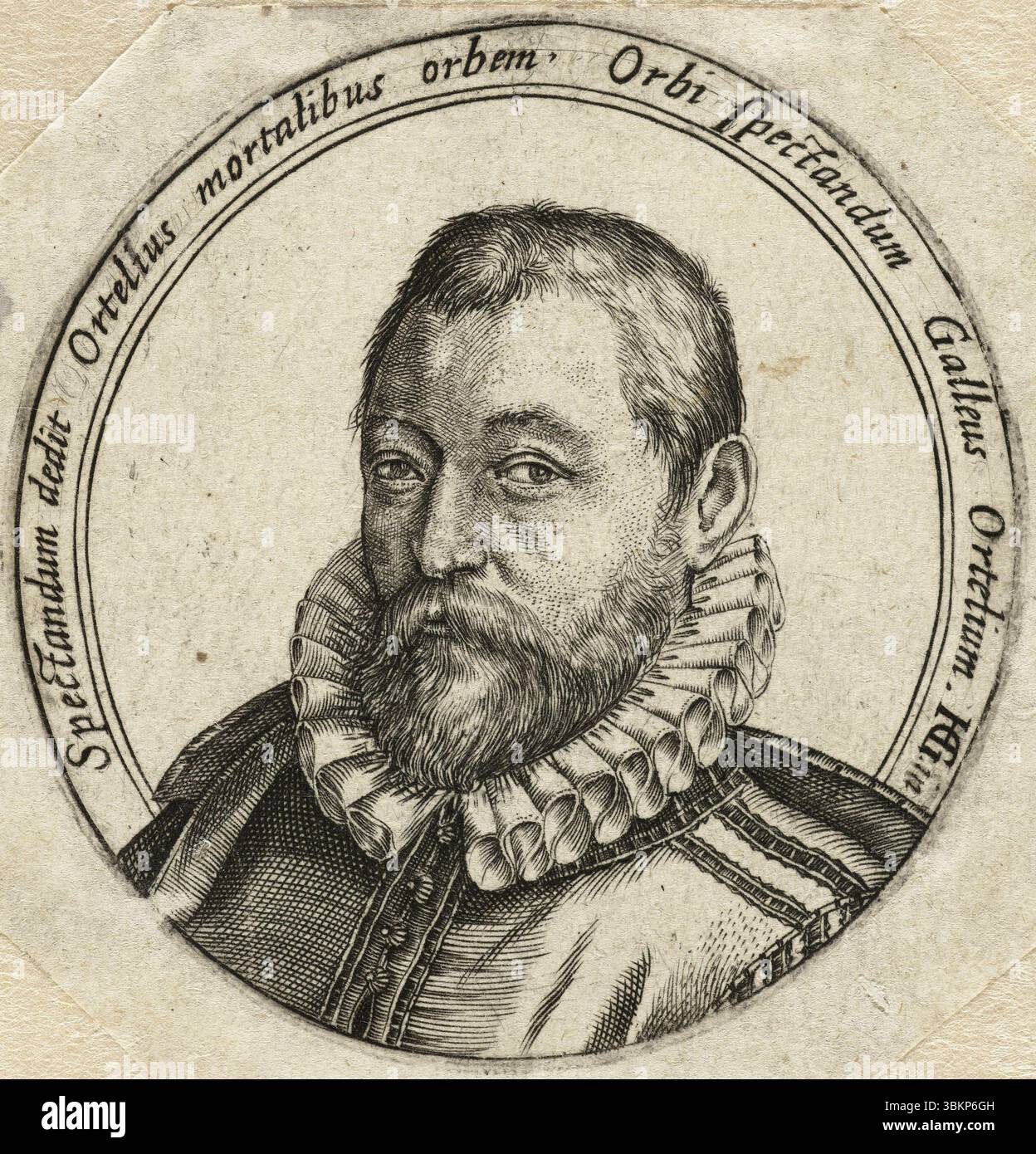 Abraham Ortelius, cartografo Foto Stock