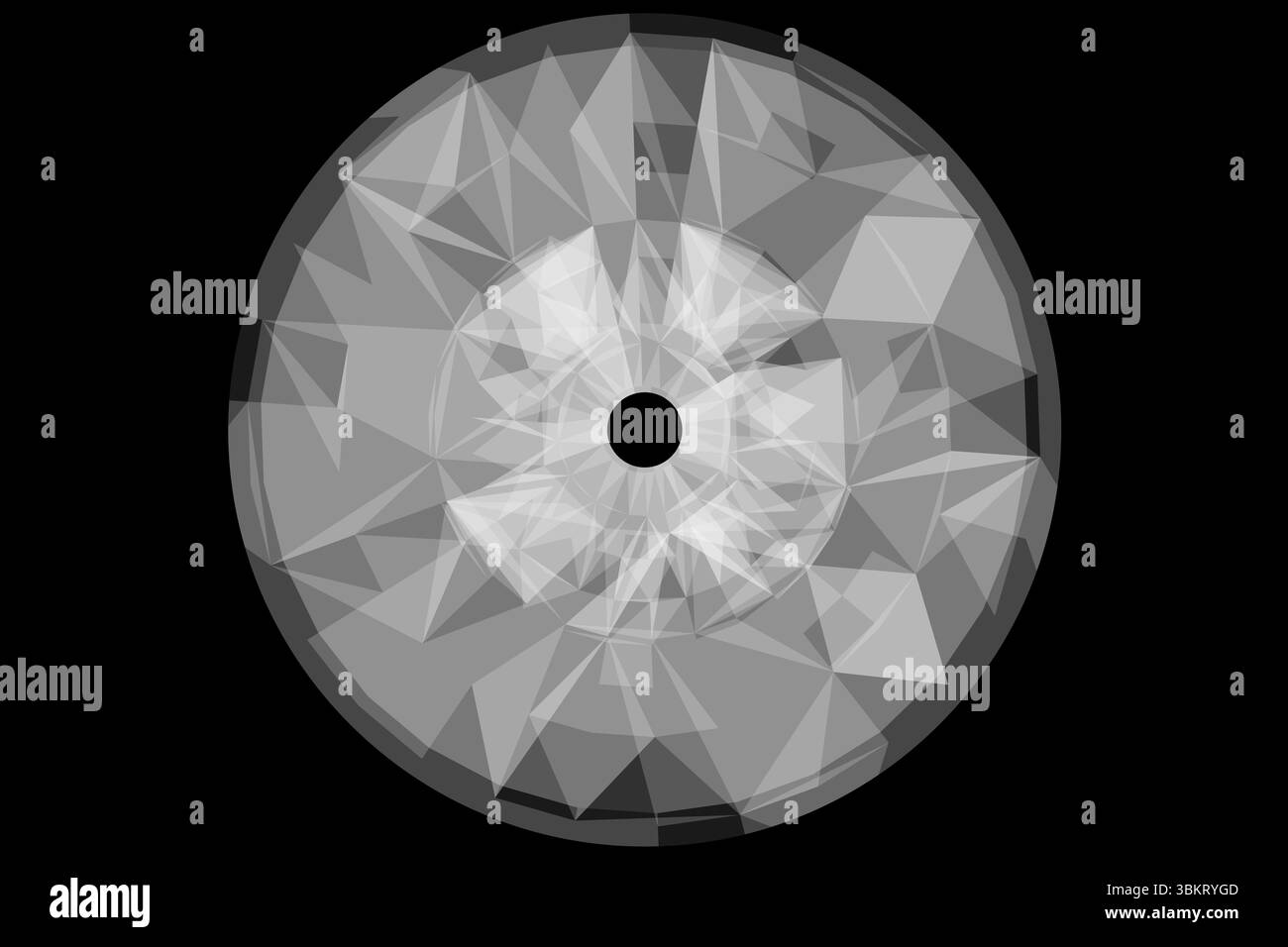 Immagine composita del pattern astratto Foto Stock