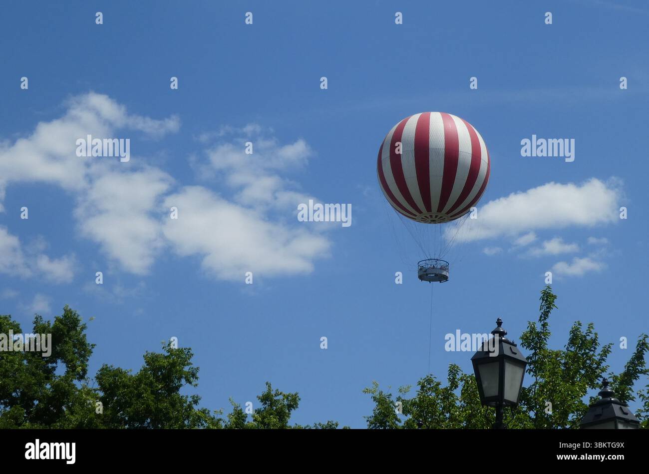 Ungheria, Budapest, mongolfiera turistica Foto Stock