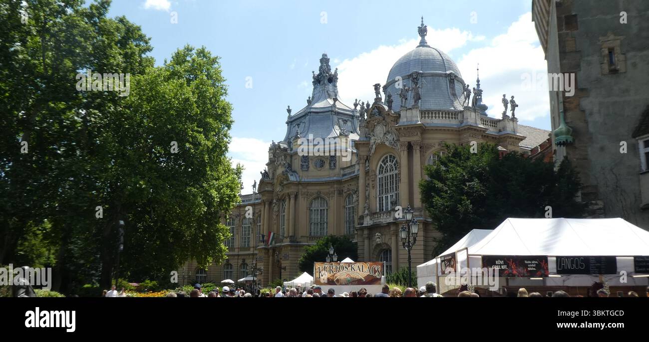 Ungheria, Budapest, storico, Palazzo Foto Stock