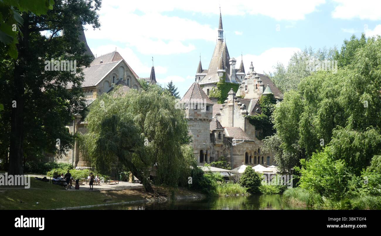 Ungheria, Budapest, storico, Palazzo Foto Stock