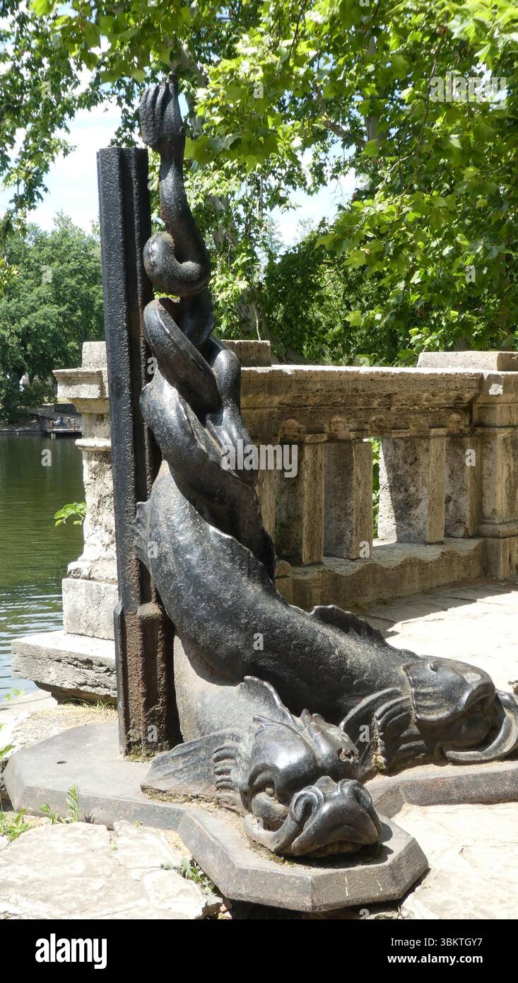 Ungheria, sculture del parco cittadino di Budapest Foto Stock