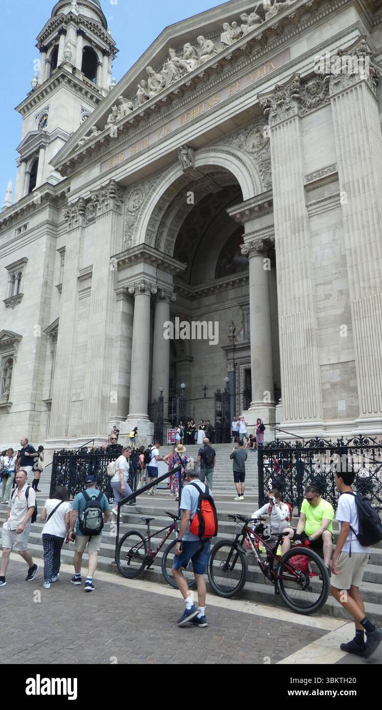 Ungheria, Budapest, Chiesa storica Foto Stock