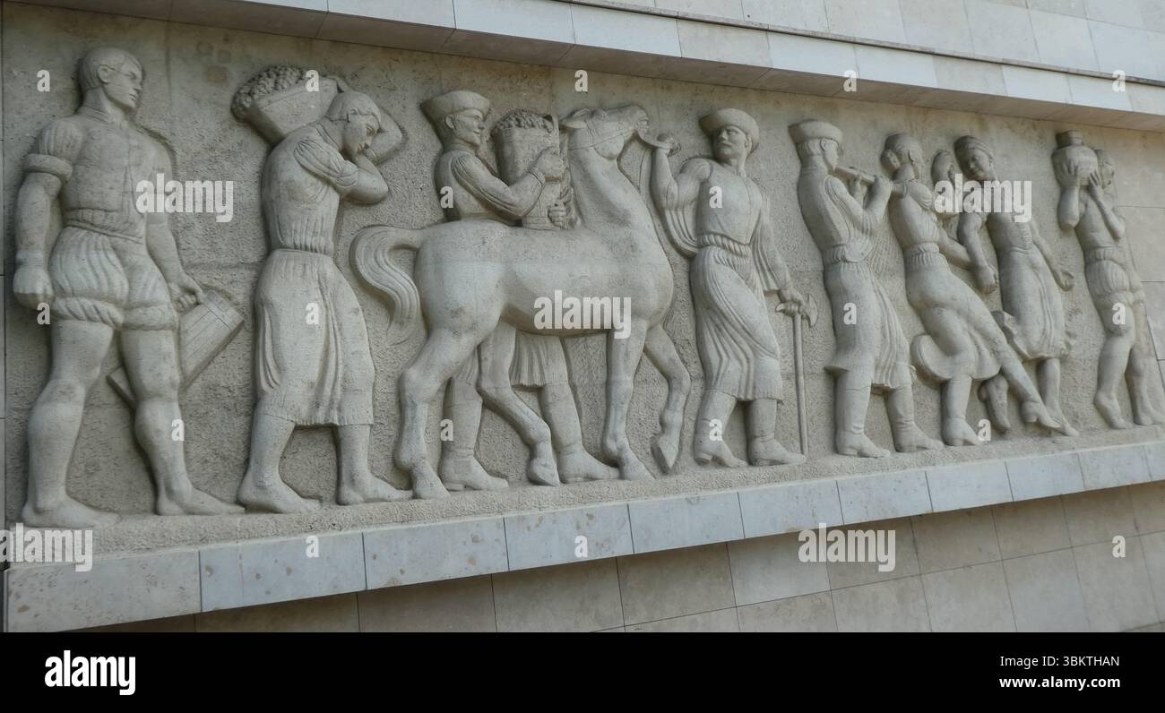 Scultura di sfiato Foto Stock