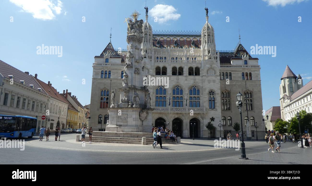 Ungheria, Budapest, storico, Palazzo Foto Stock