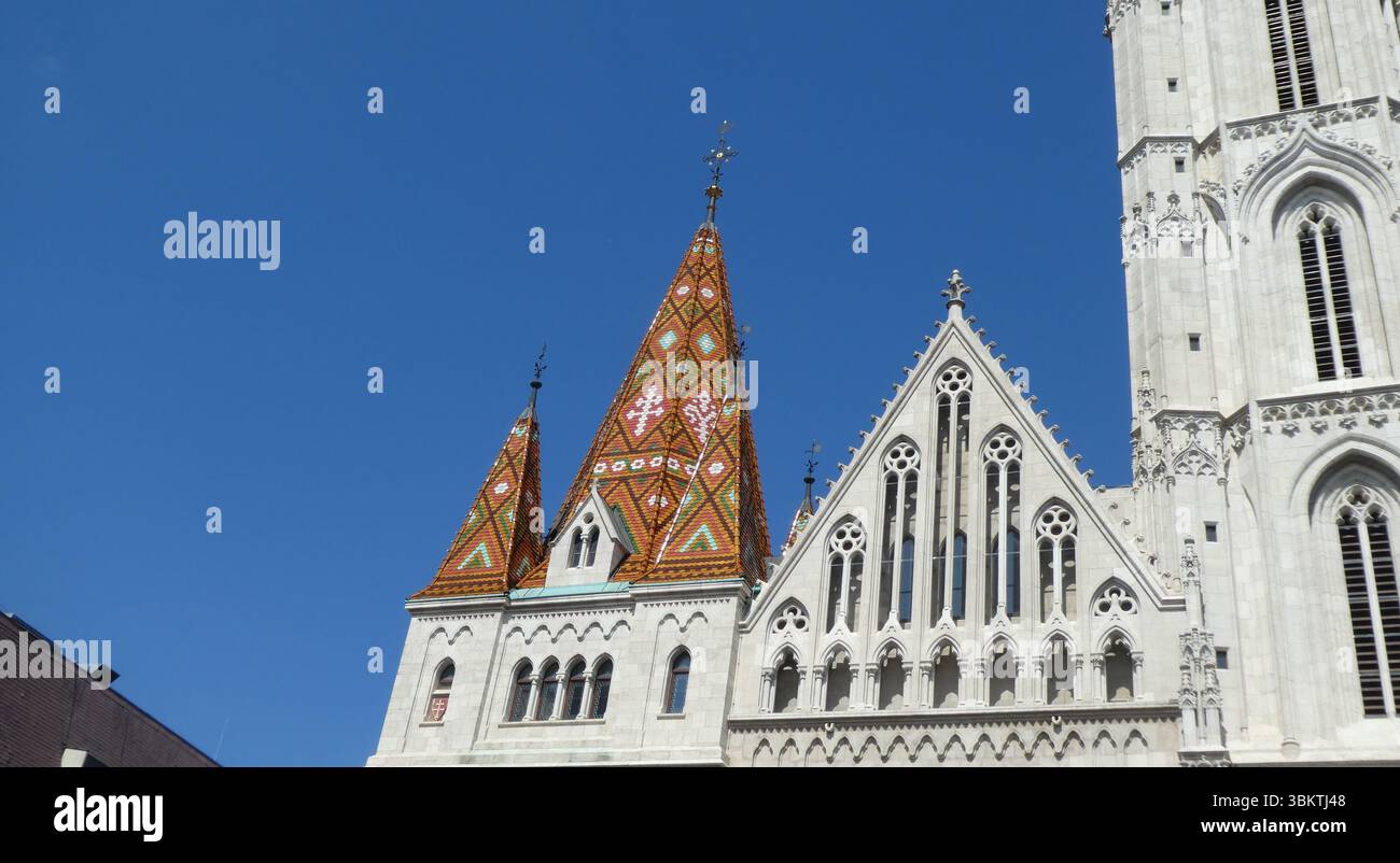 Ungheria, Budapest, Chiesa storica Foto Stock